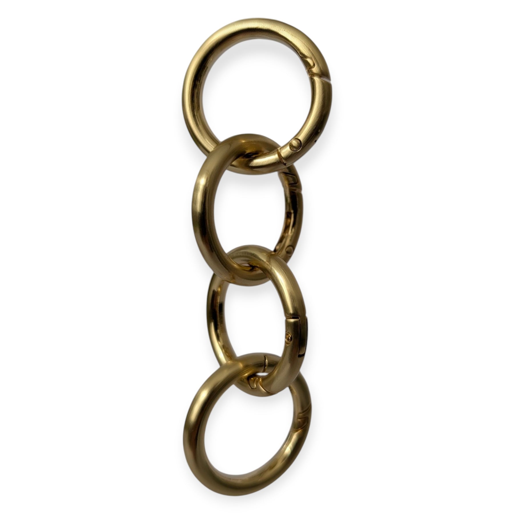 Karabinerringe Gold