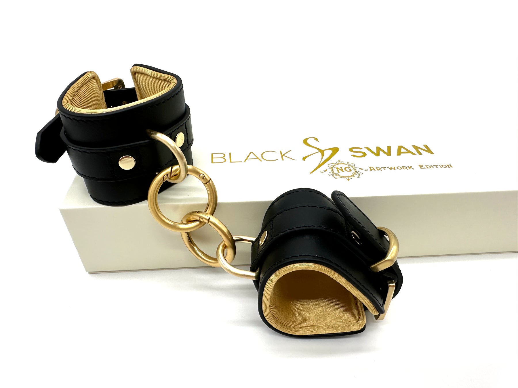 Handfessel Black Gold