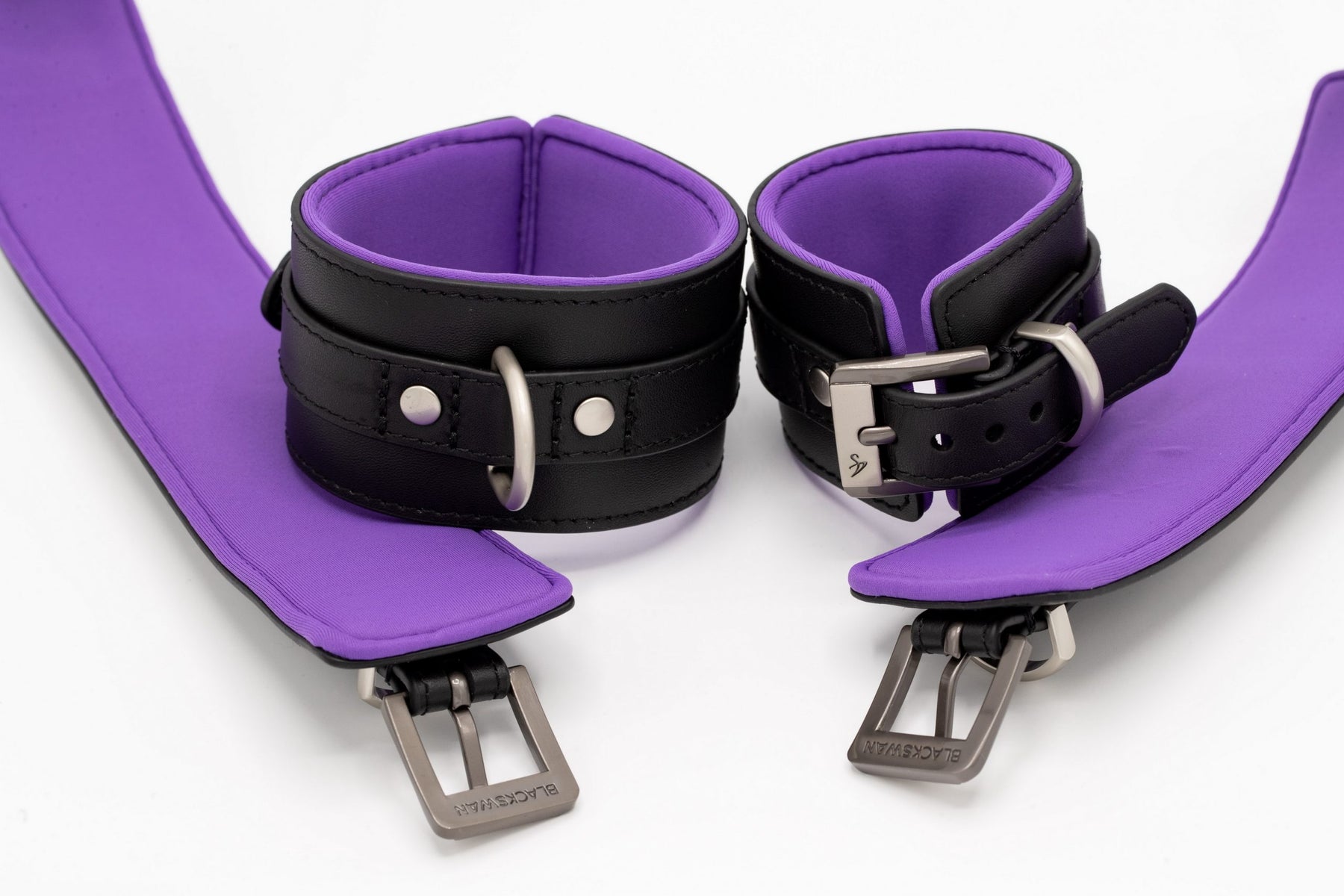 Fessel-Set Black Purple