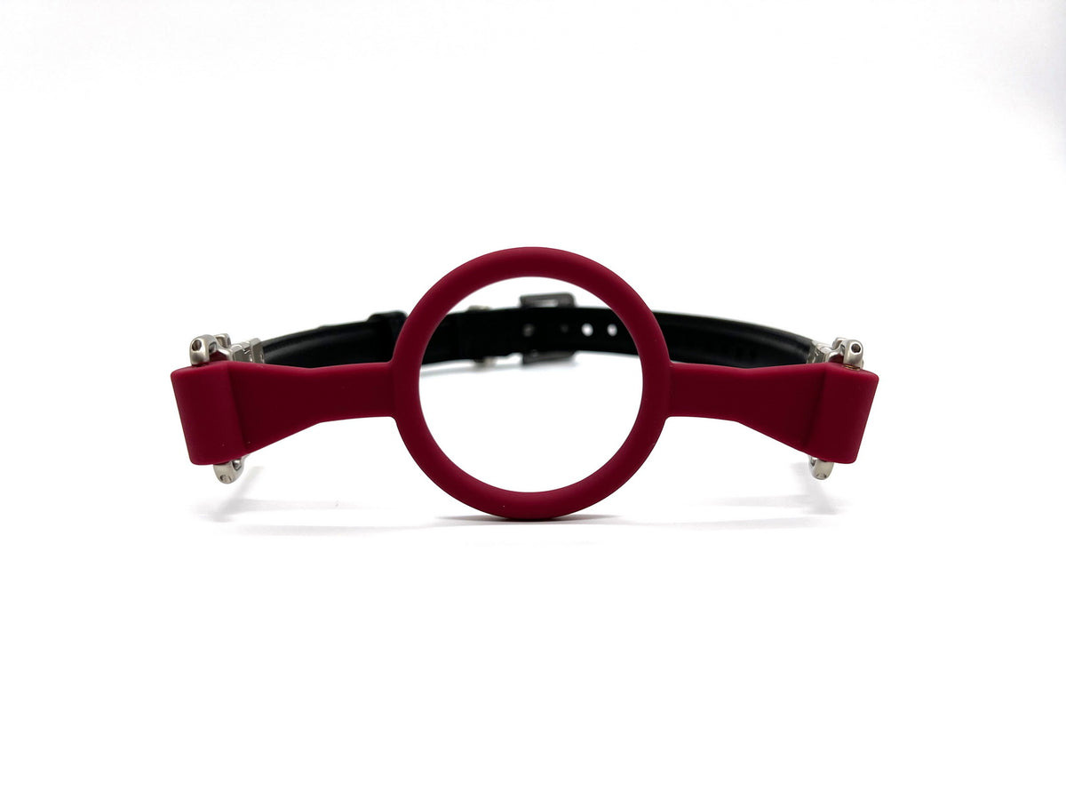 Gag Ring Set Black Berry