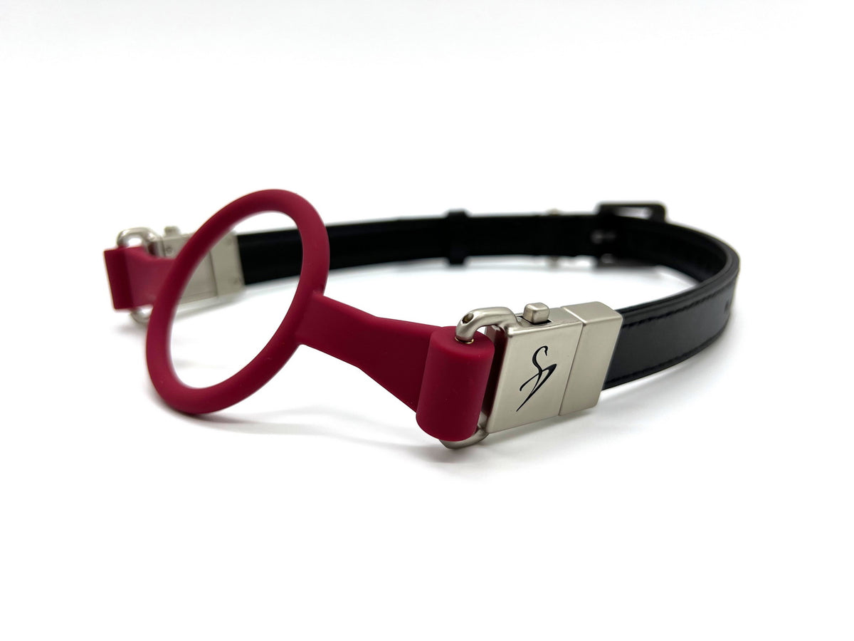 Gag Ring Set Black Berry