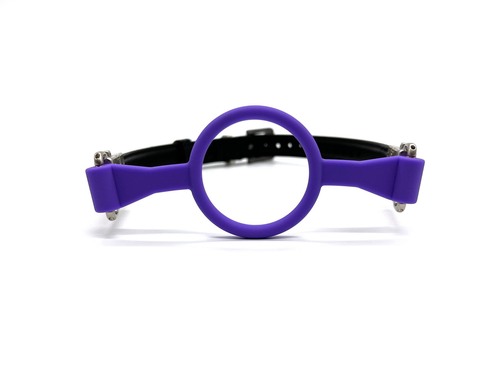 Gag Ring Set Black Purple