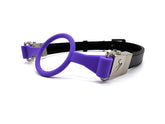 Gag Ring Set Black Purple