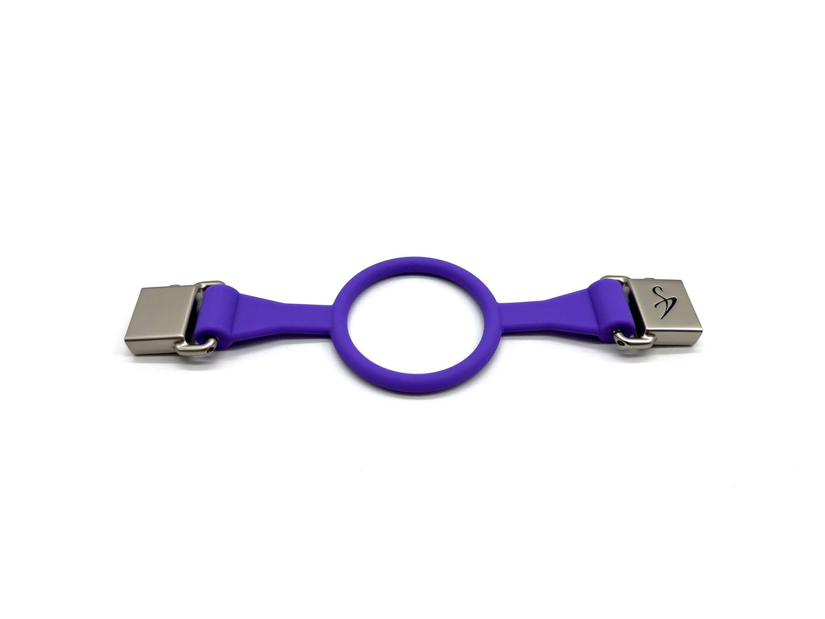 Gag ring purple